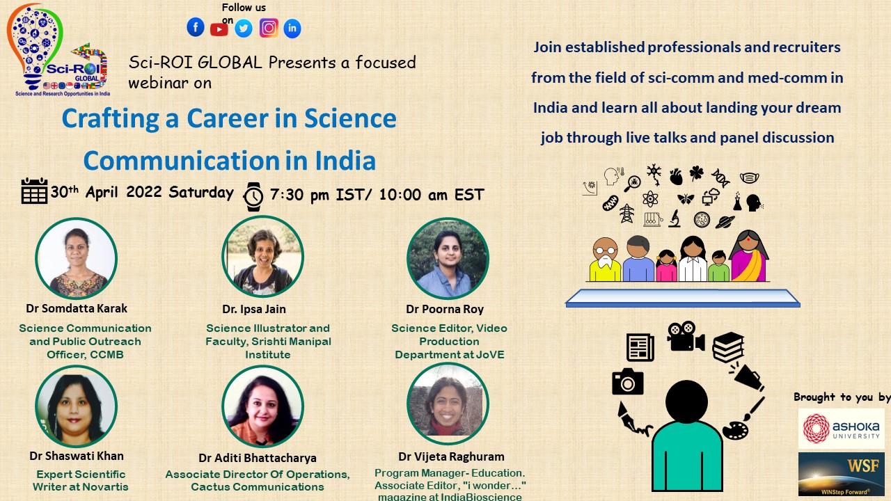 phd in science communication india